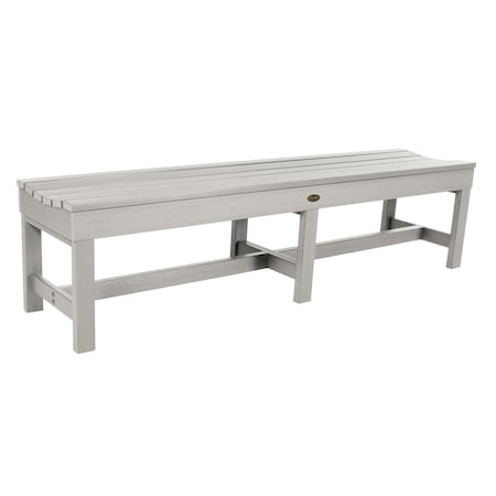 Highwood Usa 6ft Commercial Grade Backless Picnic Bench Outdoor Furniture for Patio, Yard and Garden CM-BENSQ61-HGR